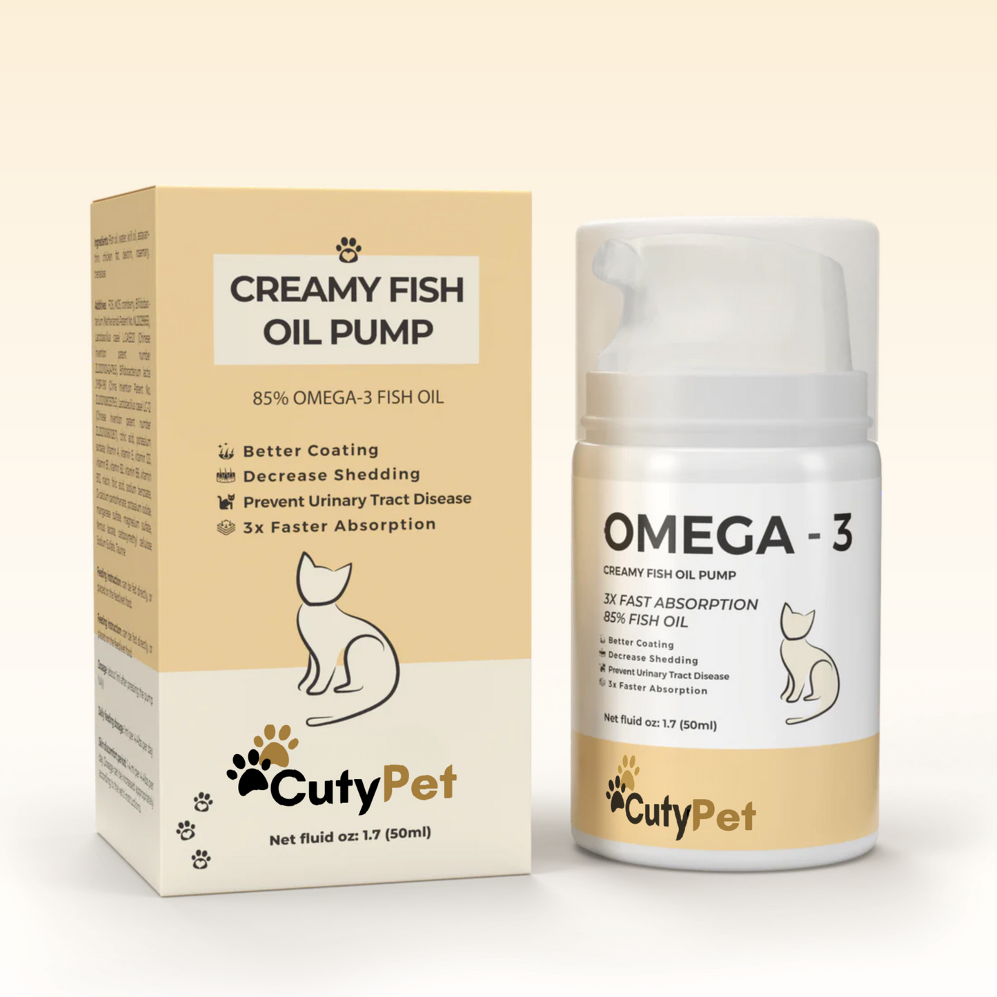CutyPet™ Omega-3 Cream