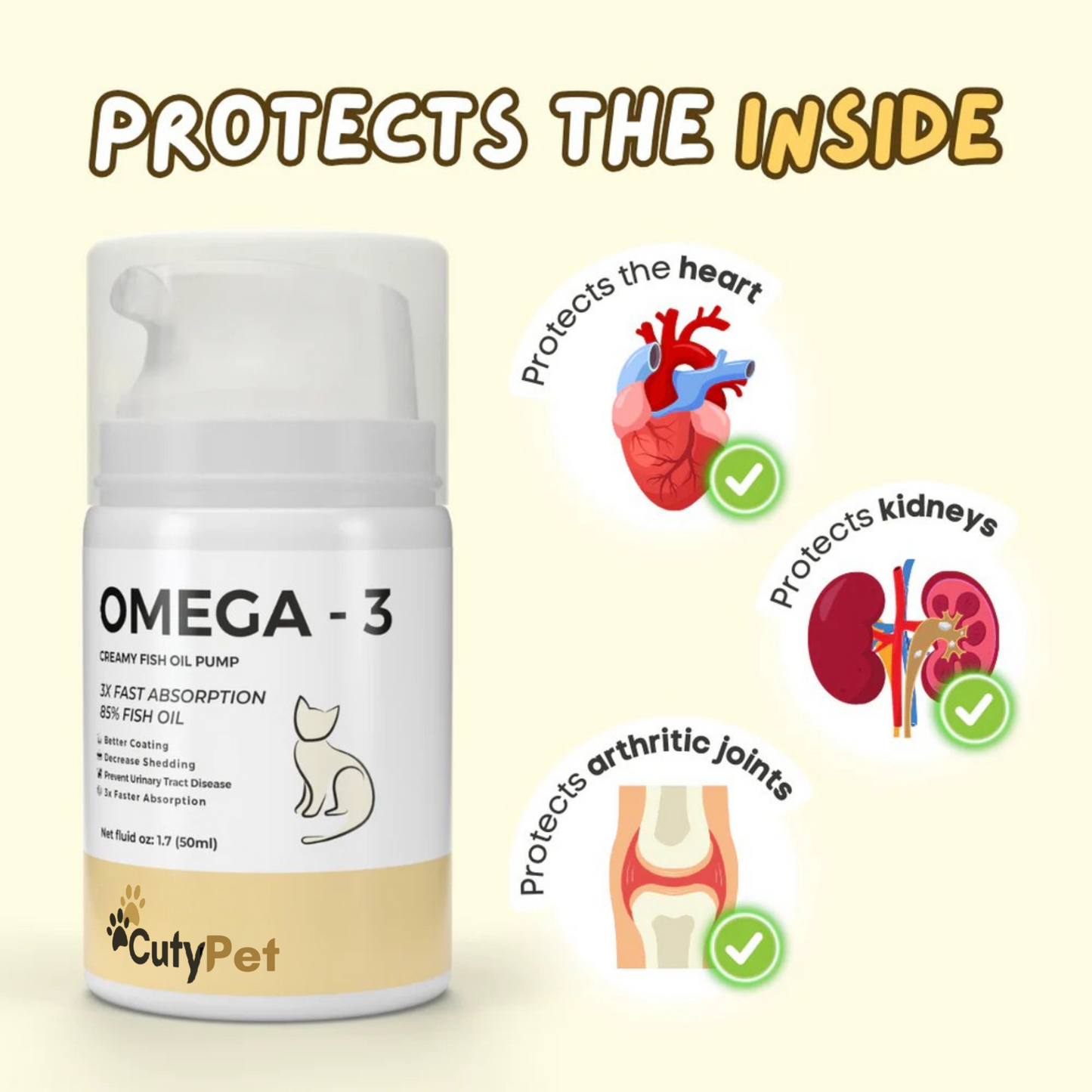 CutyPet™ Omega-3 Cream