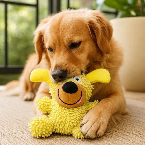 Squeaky Tooth Cleaning Toy