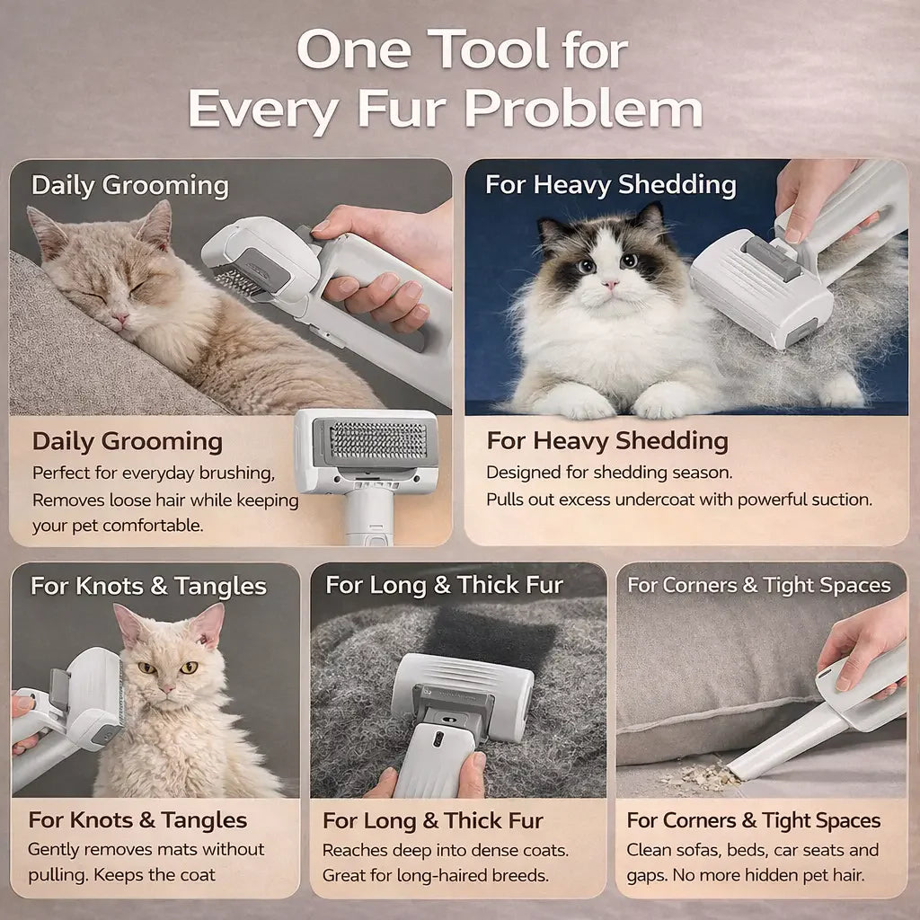 CutyPet™ Vacuum Brush