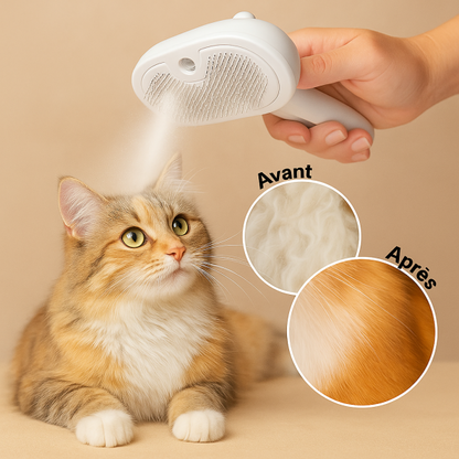 Steamy Pet Brush
