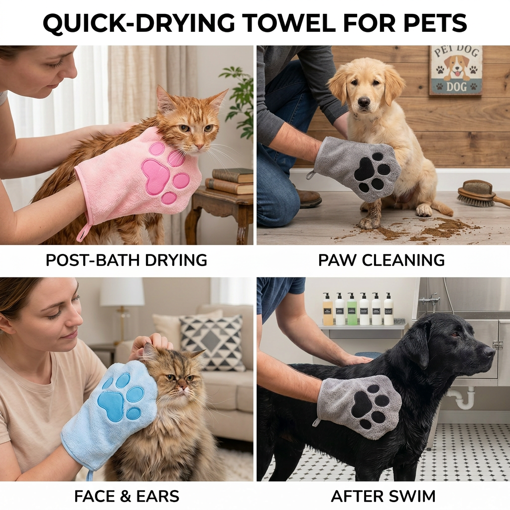 CutyPet drying towel for dogs and cats