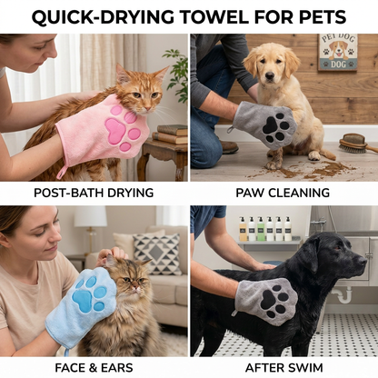 CutyPet drying towel for dogs and cats
