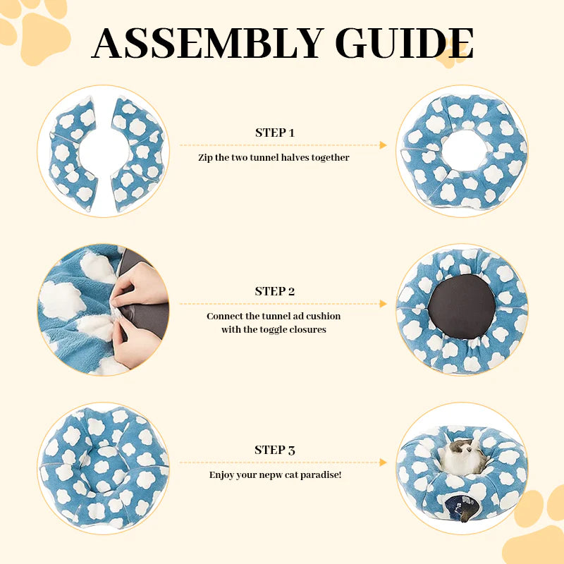 Christmas Tunnel Bed