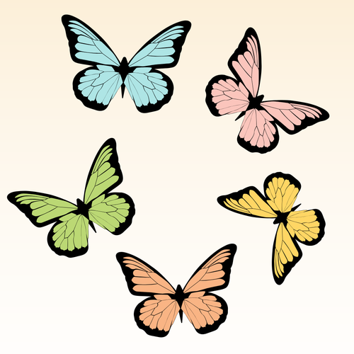 +5 Extra Butterflies