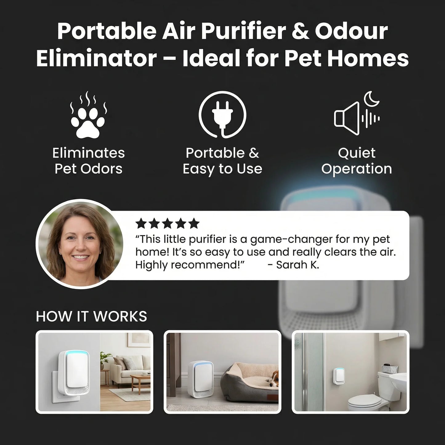 Pet Odor Air Purifier
