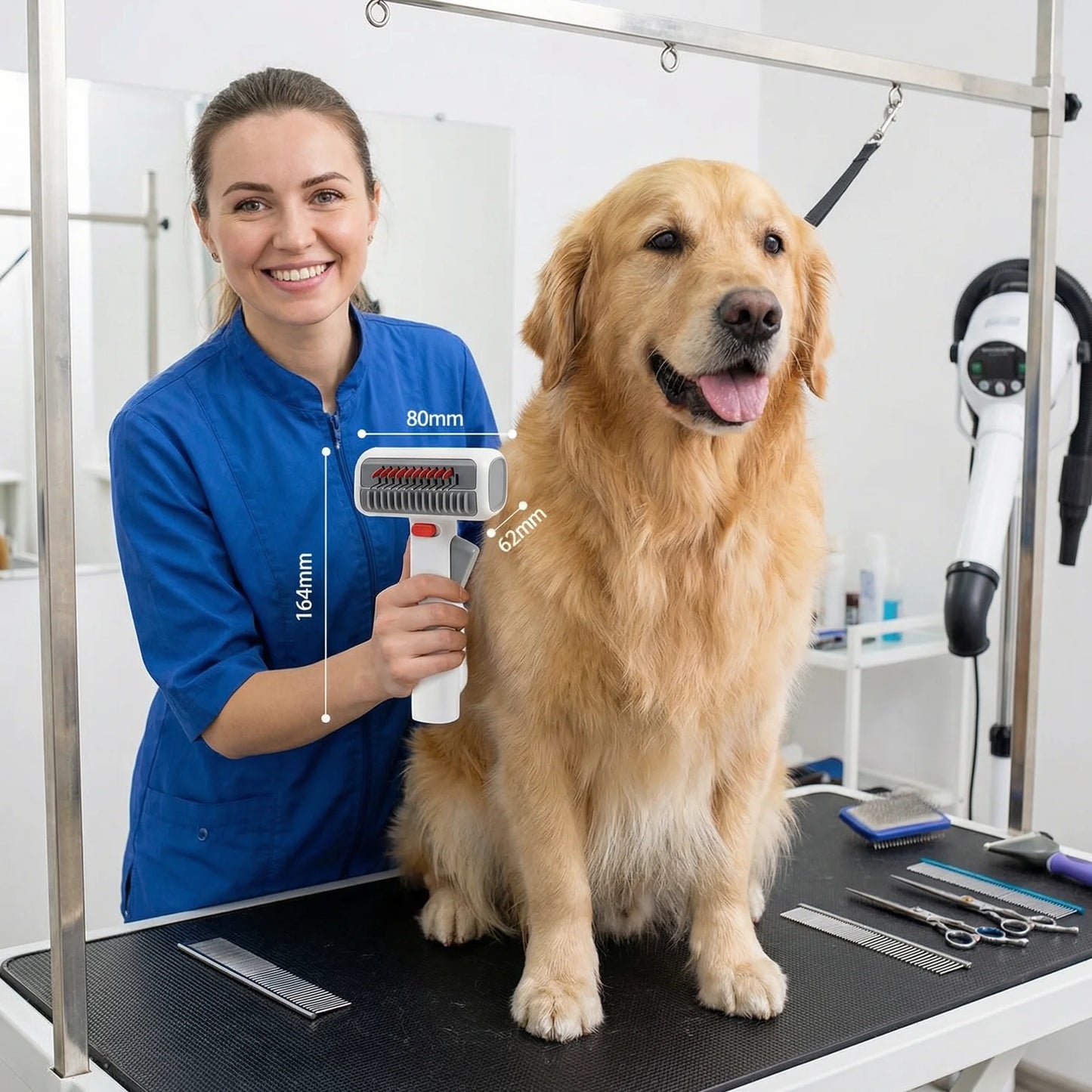 2 in 1 Grooming Brush