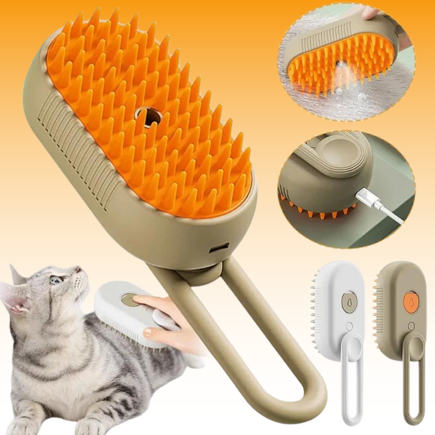 CutyPet™ Steamy Brush