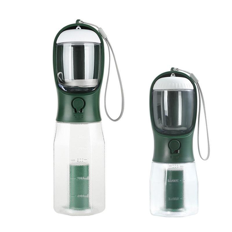 CutyPet 3-in-1 Walk Bottle structure and silicone tray detail