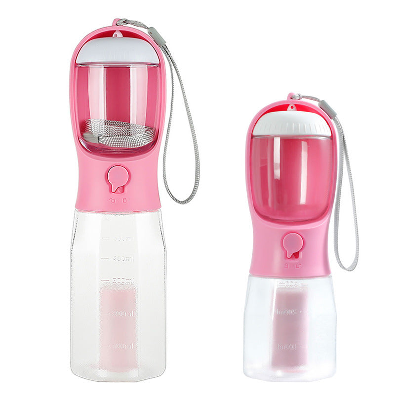 CutyPet 3-in-1 Walk Bottle color range — SkyBlue Pink White Blue