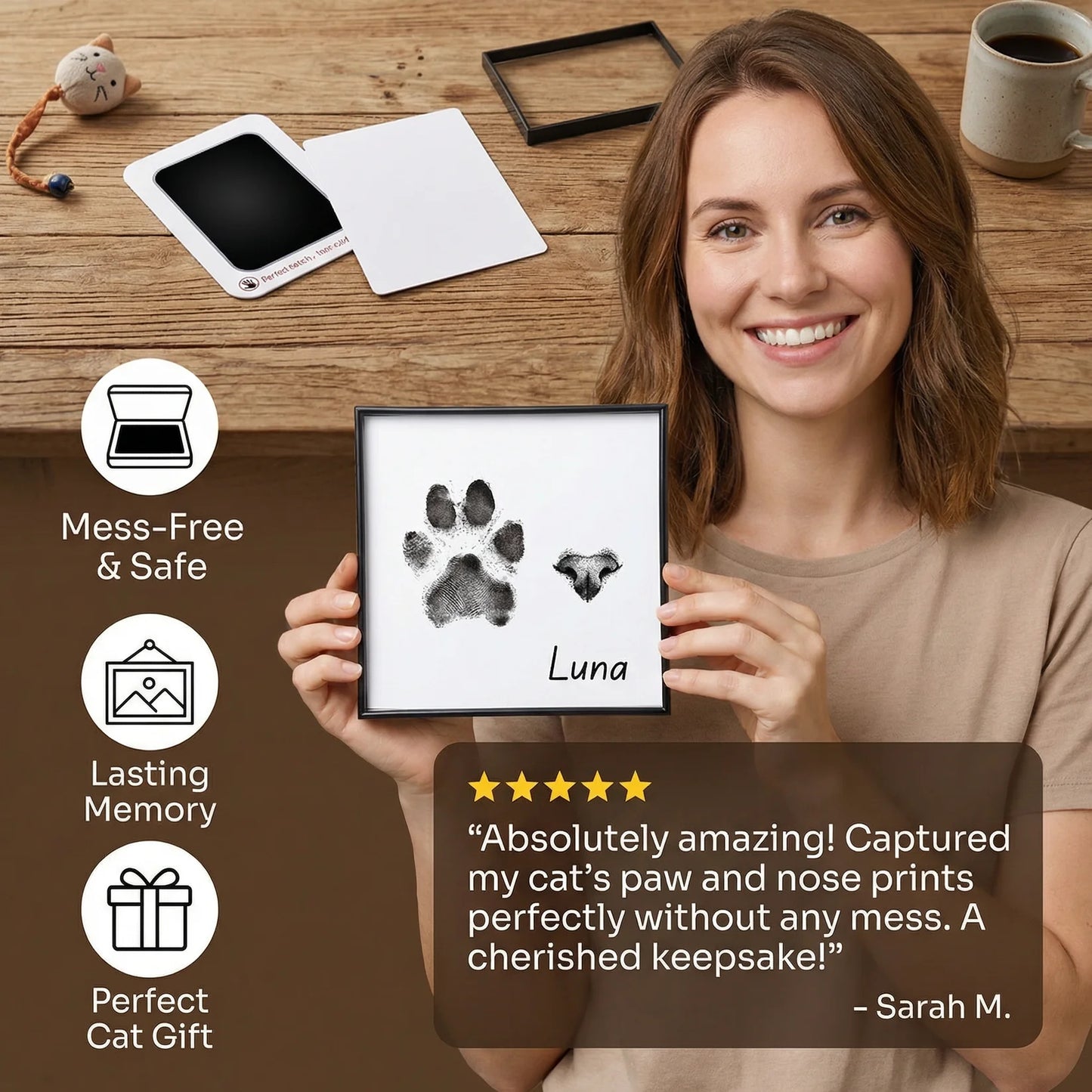 Pet Paw & Nose Print Kit