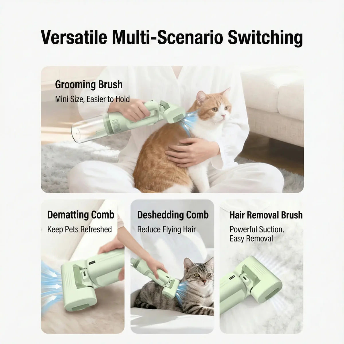 CutyPet™ Vacuum Brush