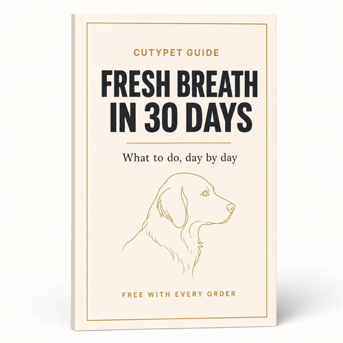 Fresh Breath in 30 Days — free digital guide from CutyPet