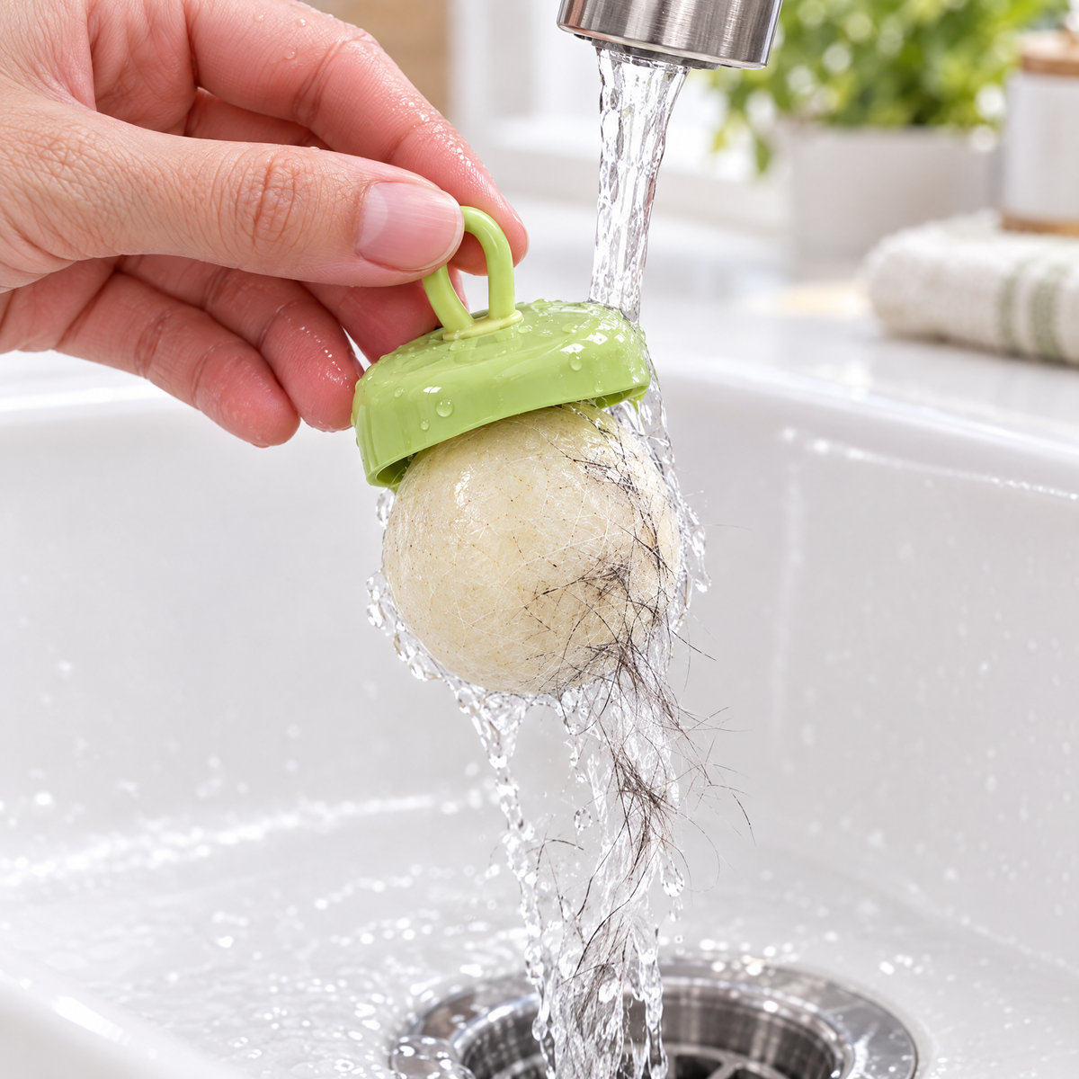 Rinse under the tap and reuse