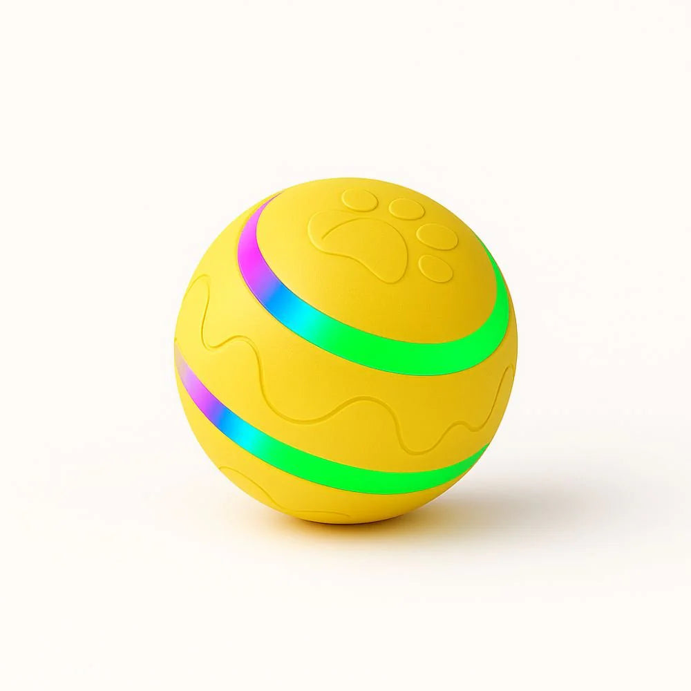Self-rolling Dog Ball
