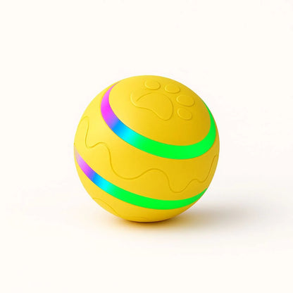 Self-rolling Dog Ball