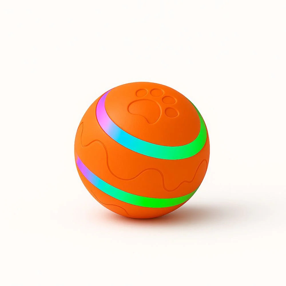Self-rolling Dog Ball