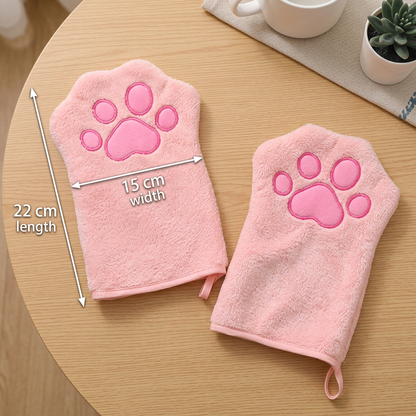 CutyPet drying towel size guide